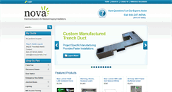 Desktop Screenshot of novaautomation.net